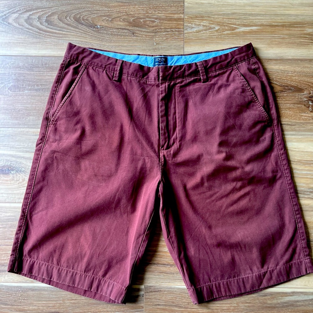 Men’s J. Crew Maroon Short 36w